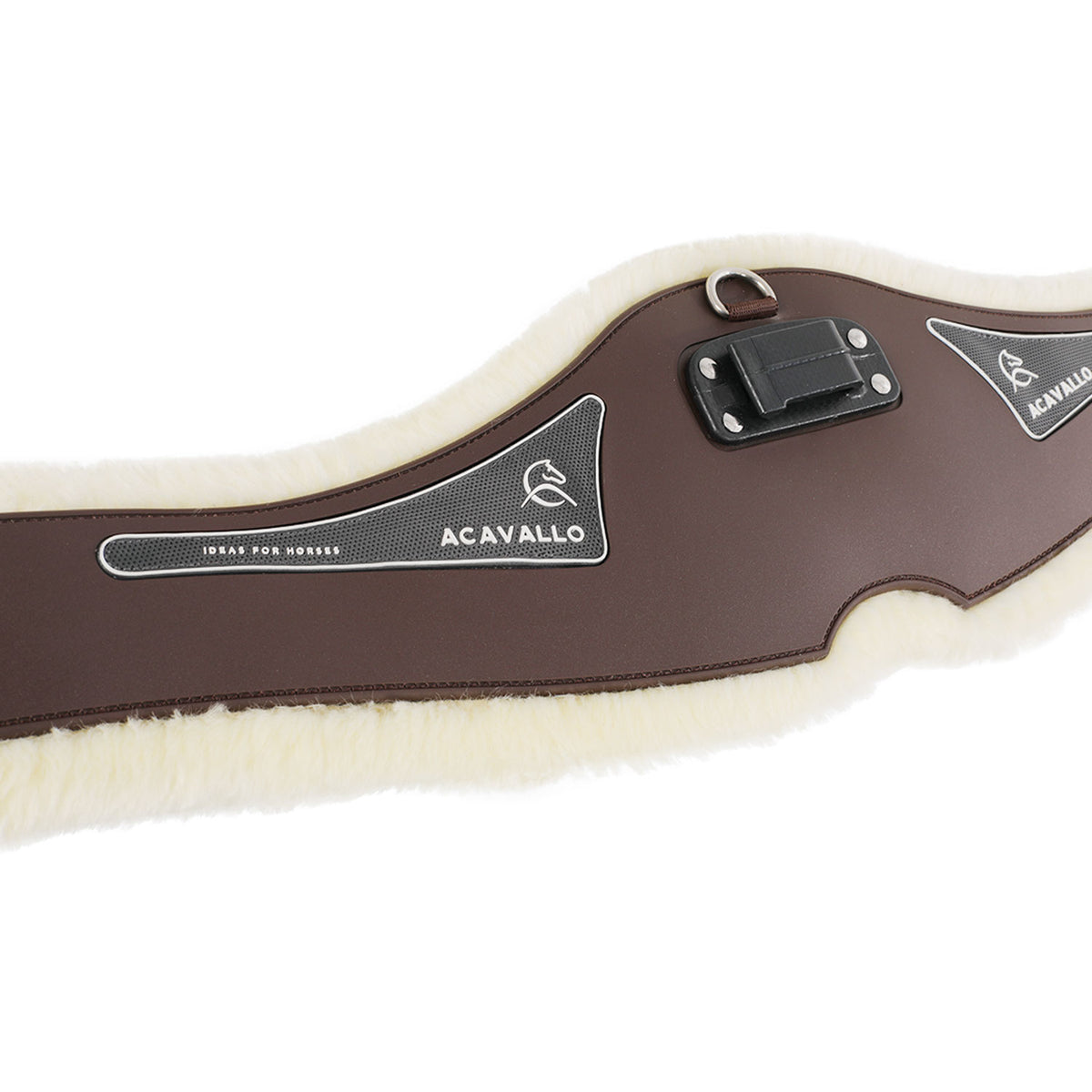 Acavallo - Springgjord, Classic gel, PVC, aftageligt kunstigt lammeskind