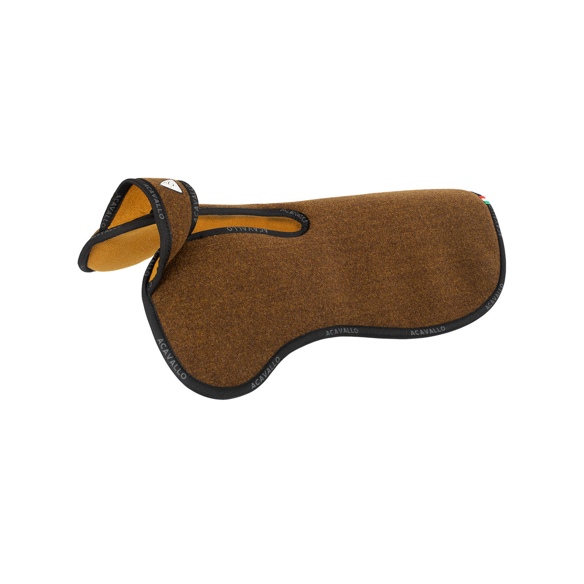 Acavallo - Underlag, memory foam, manke-fri, dobbelt filt, flat