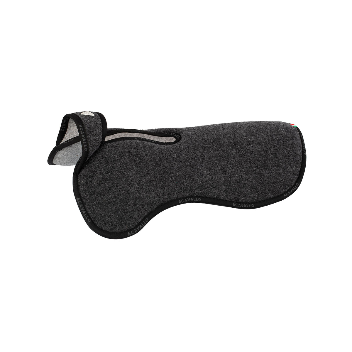 Acavallo - Underlag, memory foam, manke-fri, dobbelt filt, flat