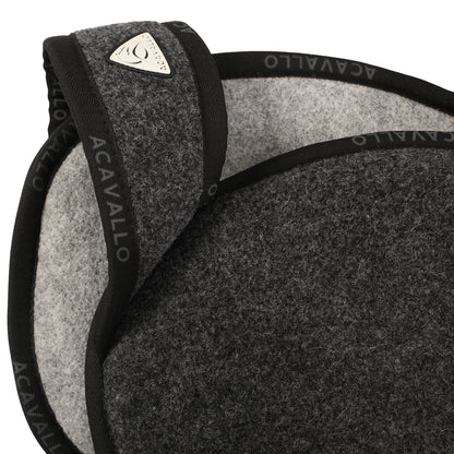 Acavallo - Underlag, memory foam, manke-fri, dobbelt filt, flat