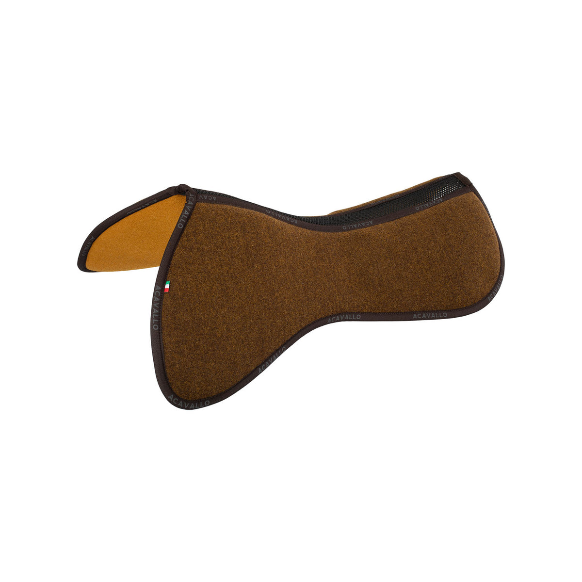 Acavallo - Underlag, memory foam, close contact, dobbelt filt, flat