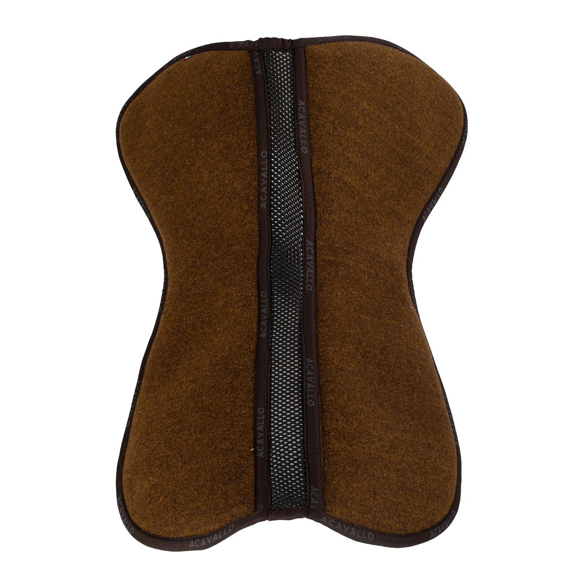 Acavallo - Underlag, memory foam, close contact, dobbelt filt, flat