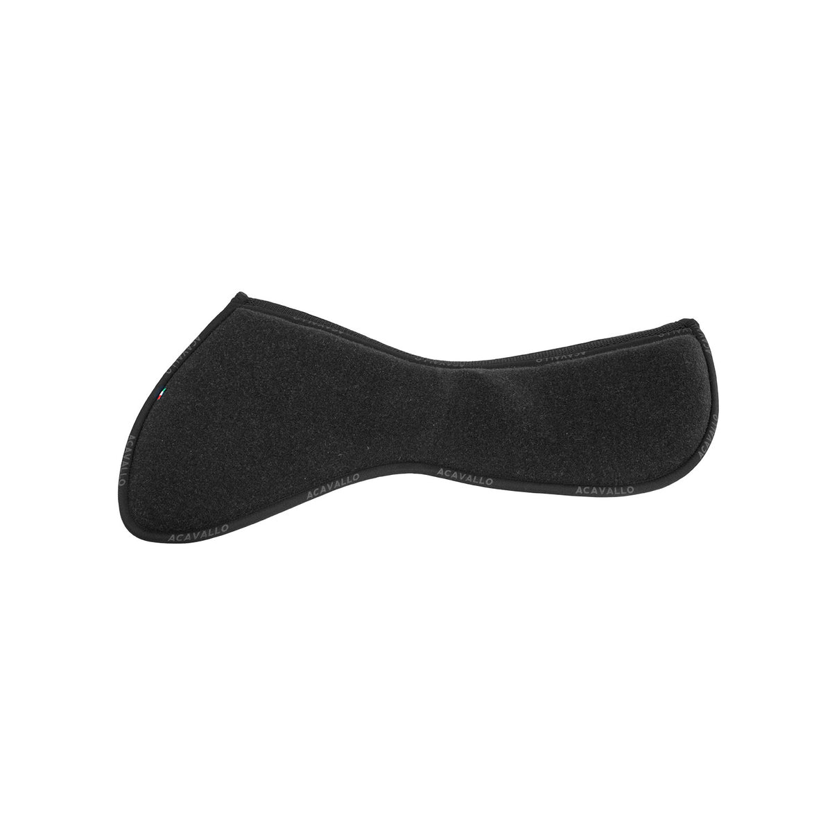 Acavallo - Underlag, memory foam, close contact, dobbelt filt, flat