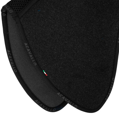 Acavallo - Underlag, memory foam, close contact, dobbelt filt, flat