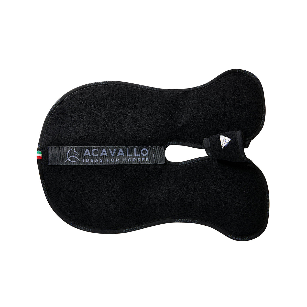 Acavallo - Underlag, Piuma, manke-fri, lommer, dobbelt filt, front riser