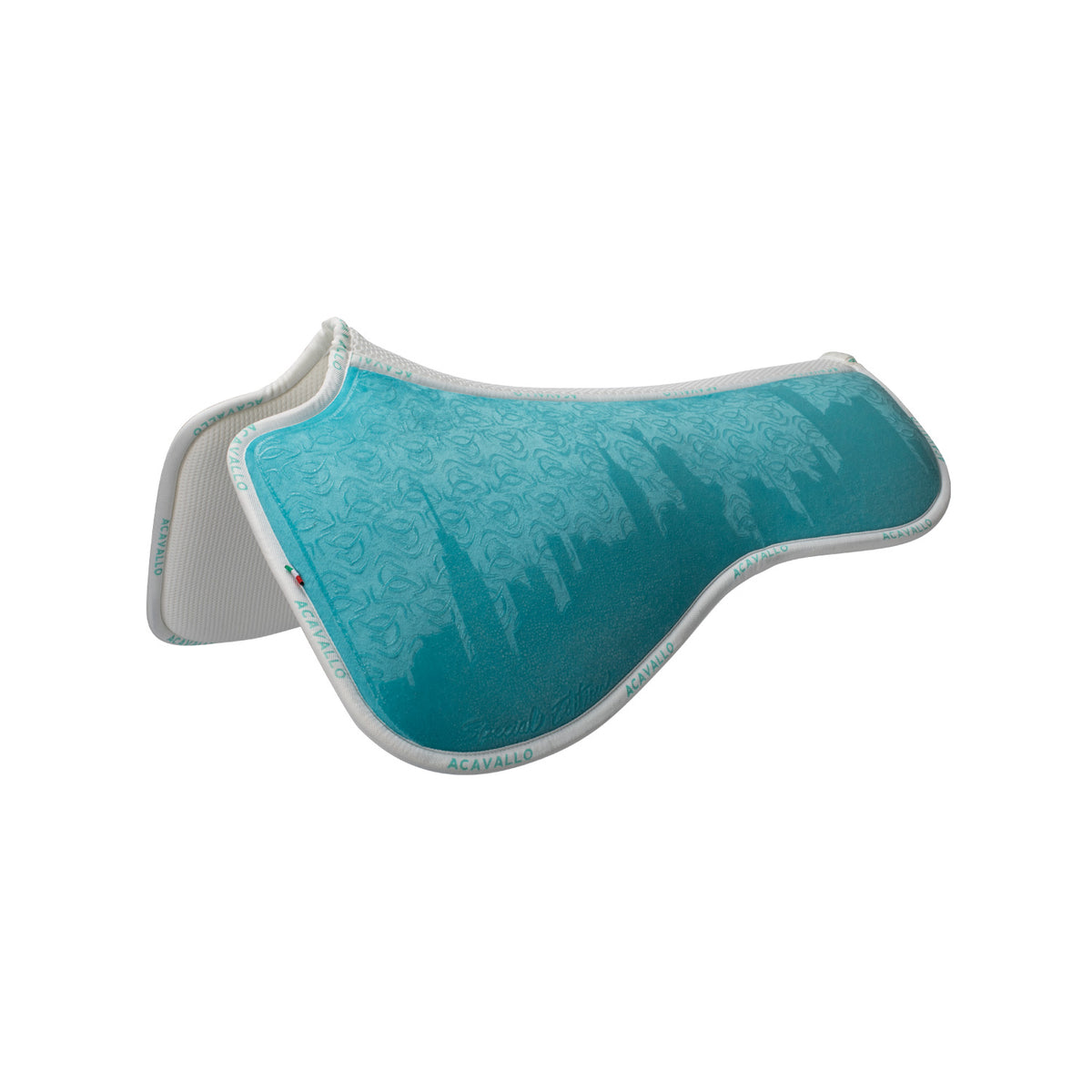 Acavallo - Underlag, memory foam, dressur, louvre og bambus, silikone grip, Special Edition