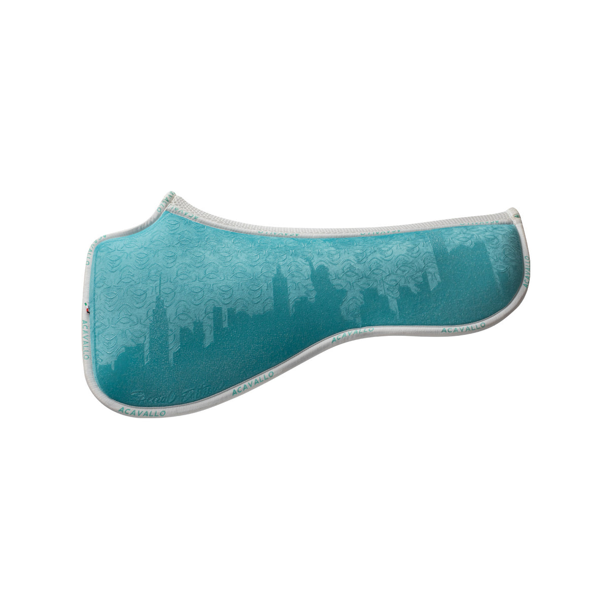 Acavallo - Underlag, memory foam, dressur, louvre og bambus, silikone grip, Special Edition