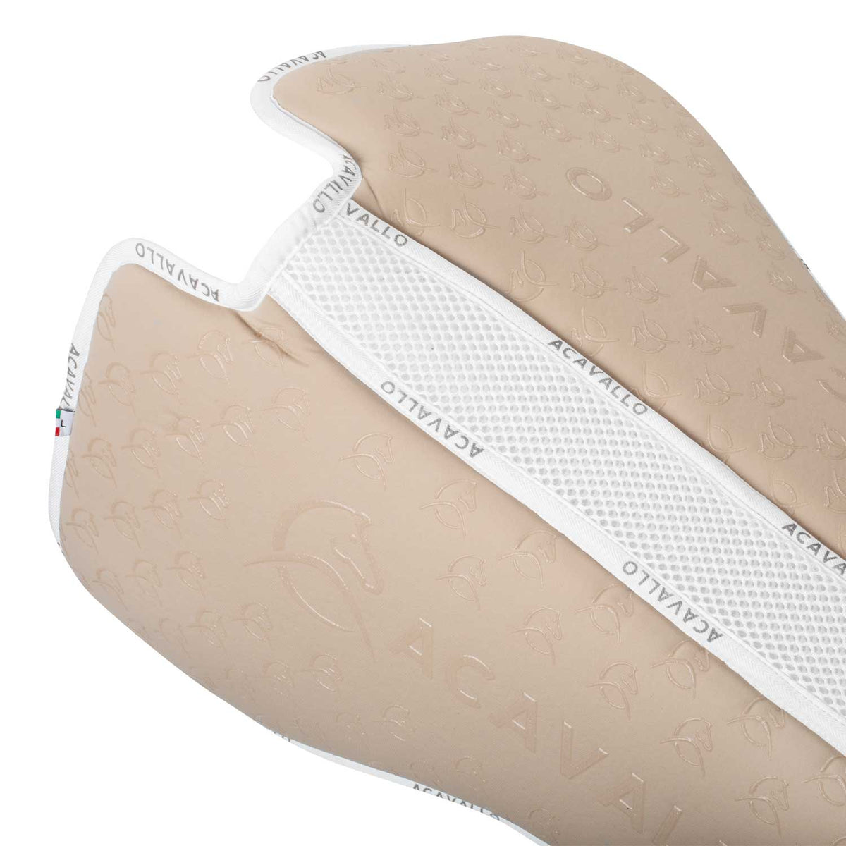 Acavallo - Underlag, memory foam, dressur, elastan og bambus, silikone grip, flat