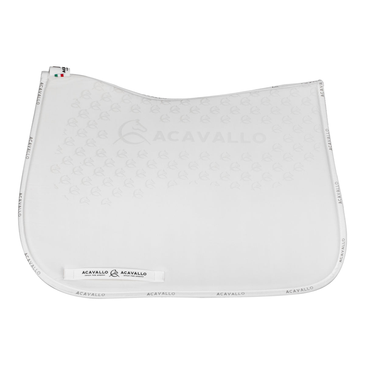 Acavallo - Sadelunderlag, dressur, elastan og bambus, silikone grip
