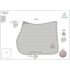 Acavallo - Sadelunderlag, spring, Rows