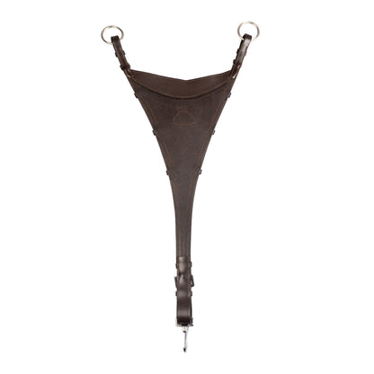 Acavallo - Bib martingal-tilbehør, justerbart, læder