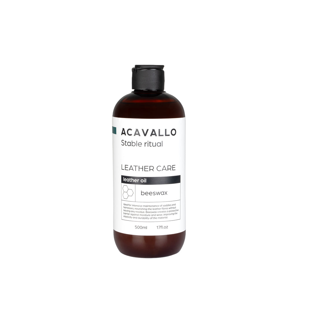 Acavallo - Læderolie, bivoks, 500 ml