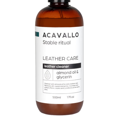 Acavallo - Lædersæbe, mandel, 500 ml (glycerin)