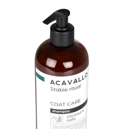 Acavallo - Shampoo, kokos og havre, silkeeffekt, 500 ml