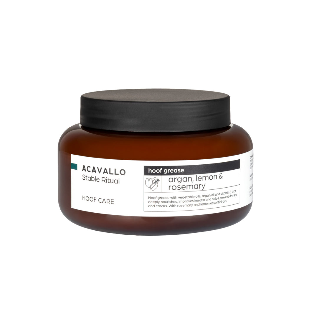 Acavallo - Hovfedt, argan, 500 ml