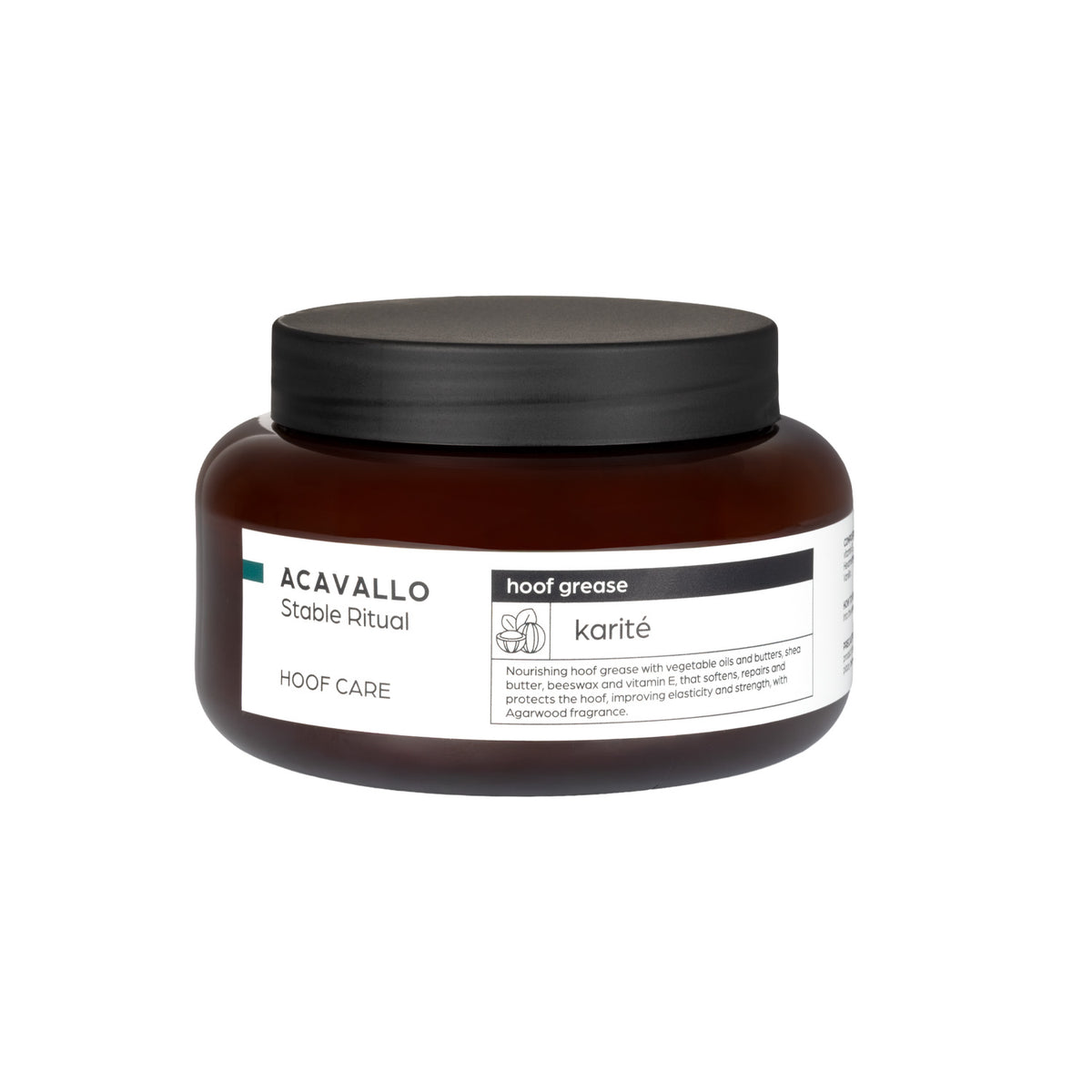 Acavallo - Hovfedt, sheasmør, 500 ml