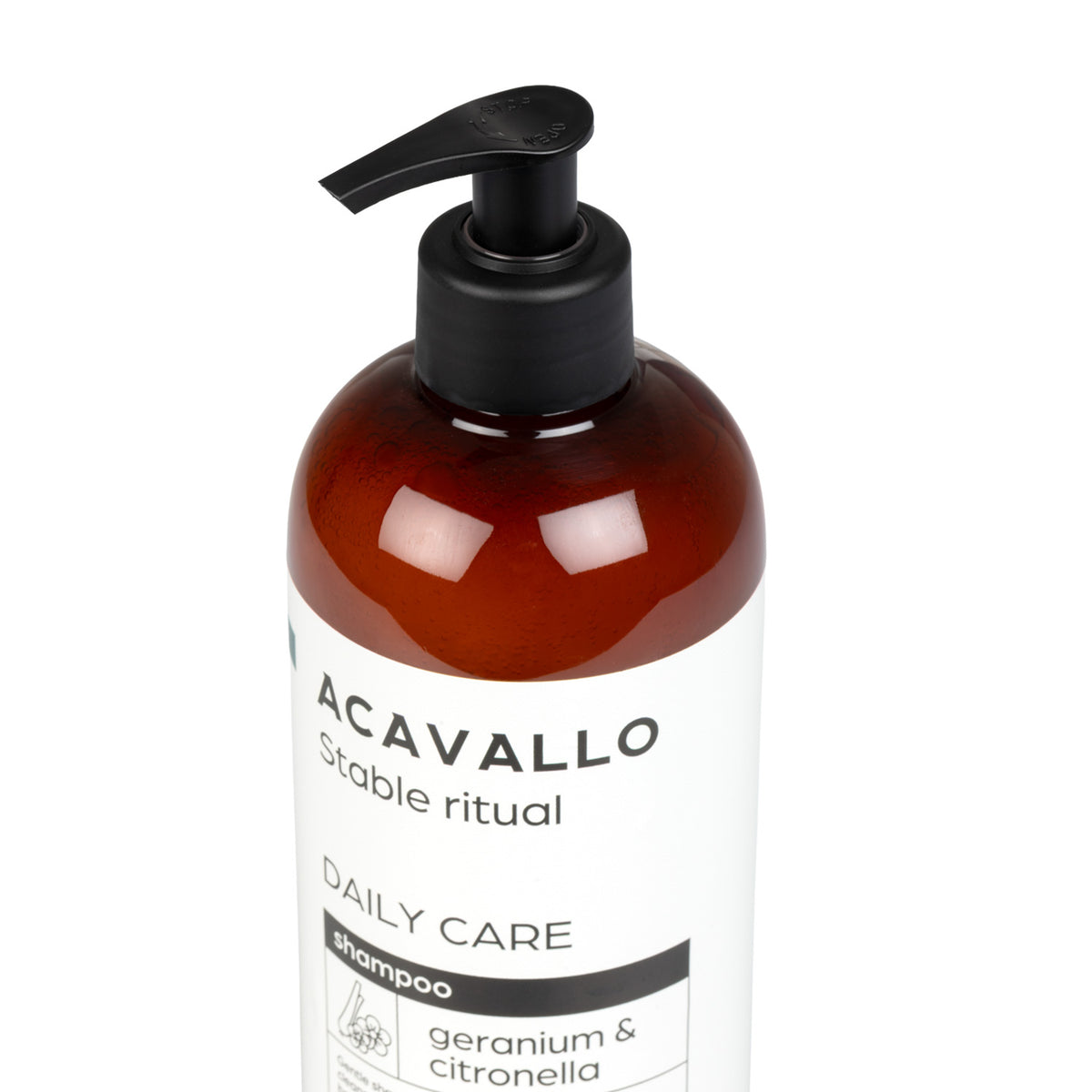 Acavallo - Insektshampoo, citronella, geranium og neem, 500 ml