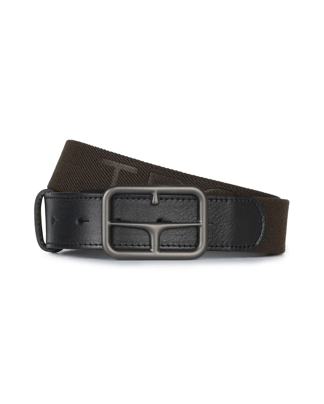 Trolle, Bælte, Buckle Elastic belt- Terra Brown