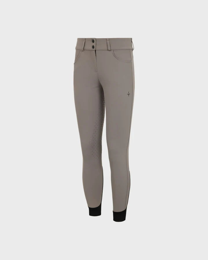 Trolle, High waist breeches, full grip, Dame- Taupe