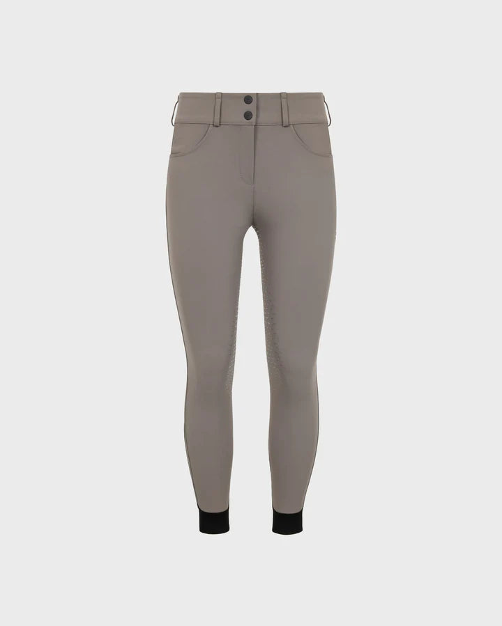 Trolle, High waist breeches, full grip, Dame- Taupe