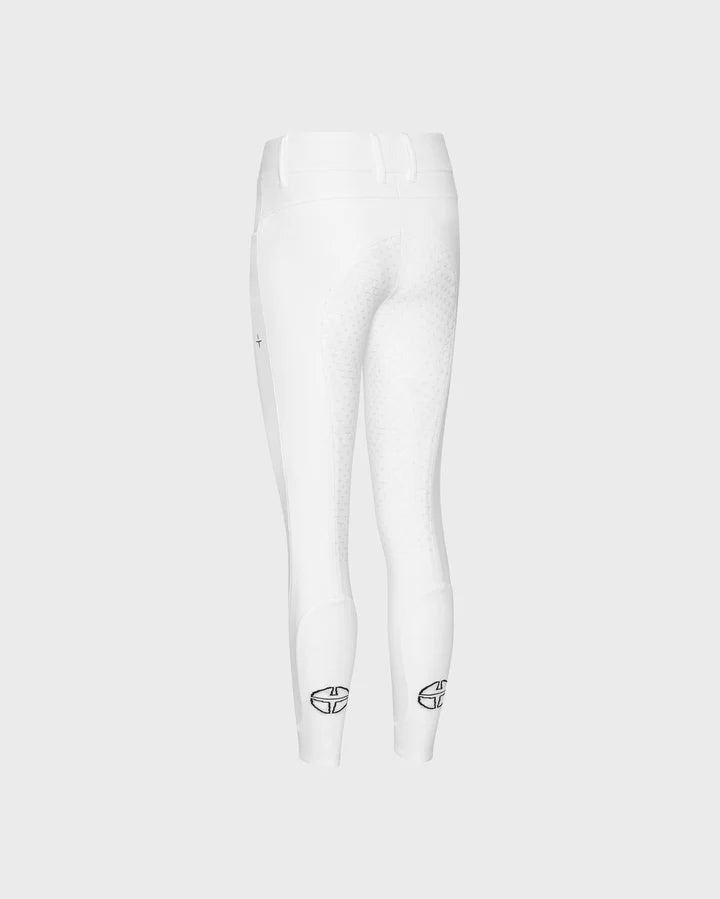 Trolle, High waist breeches, Knæ grip, Dame -Hvid