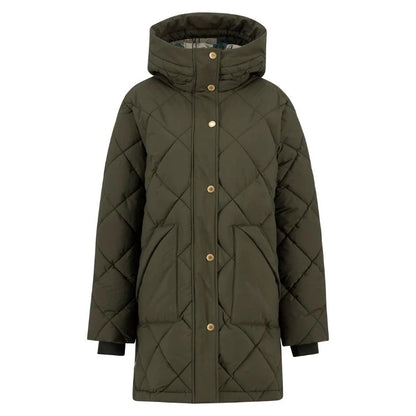 Barbour - Dame jakke, Kaliyn Puffer- Olive
