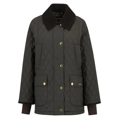 Barbour, Dame, Jakke, Beadnell Quilted- Olive