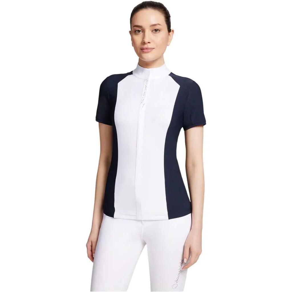 Samshield - Stævneskjorte, Kortærmet, Dame, Gretta SS24 - Black