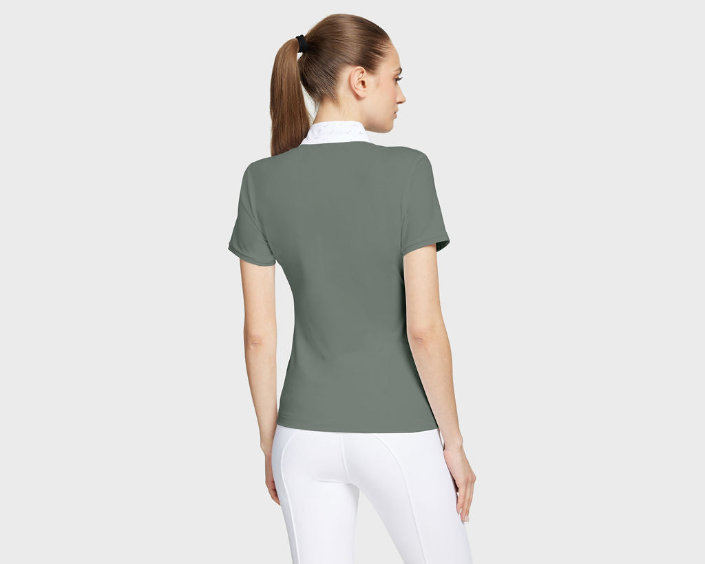 Samshield - Stævne, T-shirt, Julia, intapsia SS24 - Dark Forest