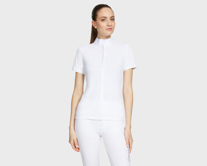 Samshield - Stævne, T-shirt, Julia, Intapsia SS24 - White