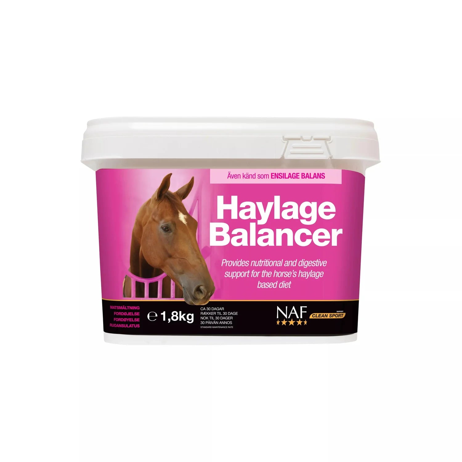 NAF- Fordøjelse, Haylage Balancer, 1,8kg