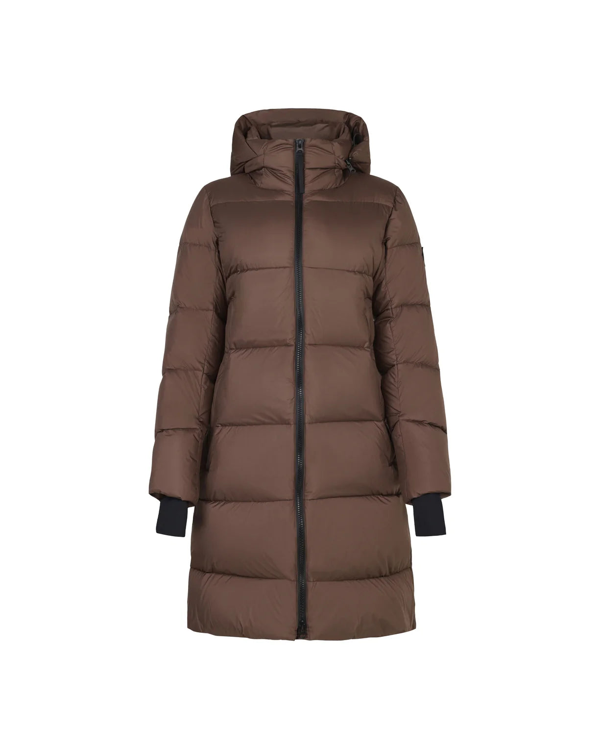 Trolle, Jakke, Long Goose Down 2.0- Terra Brown
