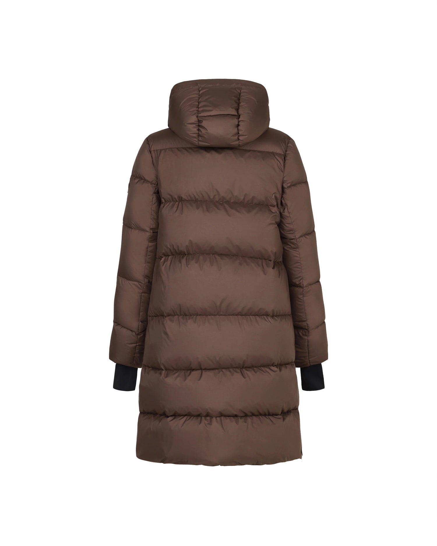 Trolle, Jakke, Long Goose Down 2.0- Terra Brown