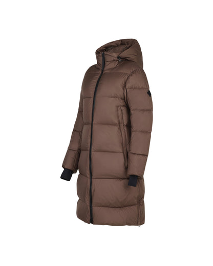 Trolle, Jakke, Long Goose Down 2.0- Terra Brown