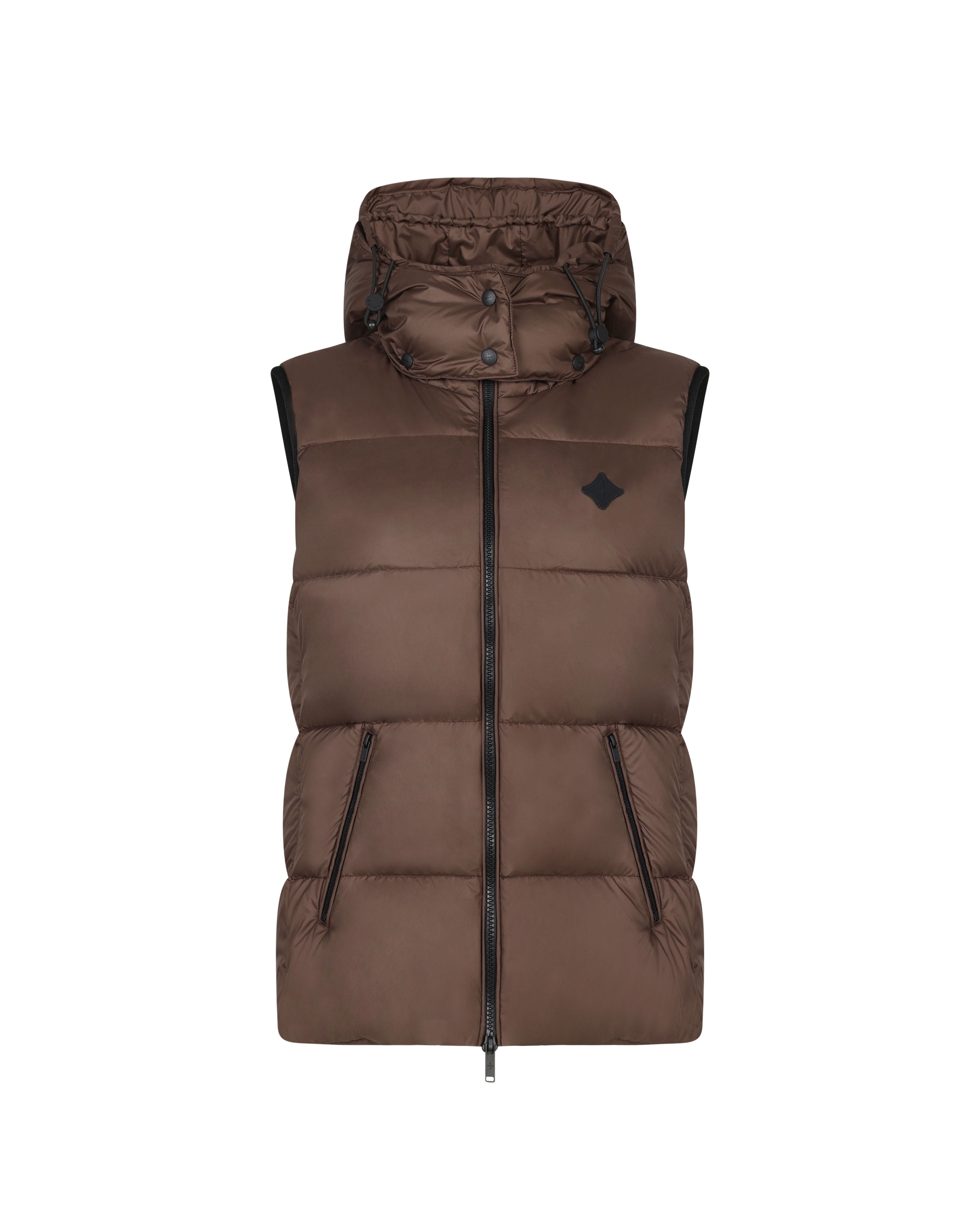 Trolle, Vest, Goose Down 2.0- Terra Brown