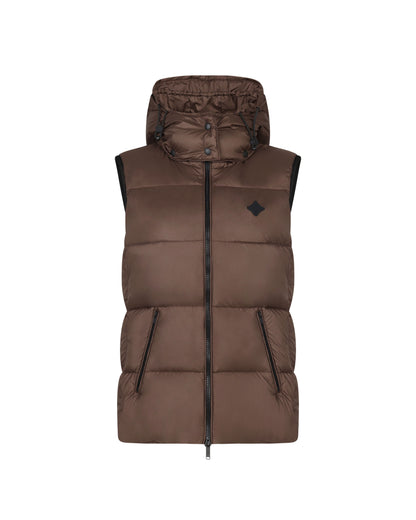 Trolle, Vest, Goose Down 2.0- Terra Brown