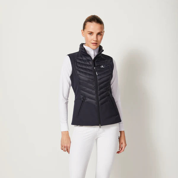 Kingsland - Dame, Vest, Classic, Hybrid - Navy &amp; Black