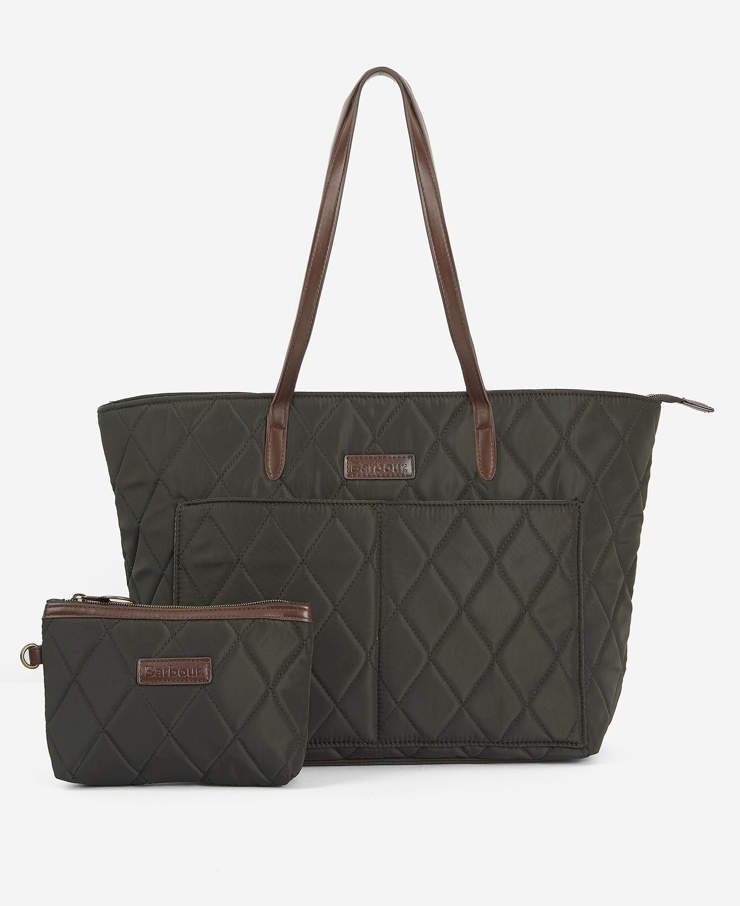 Barbour - Taske, Quilt Tote, Olive