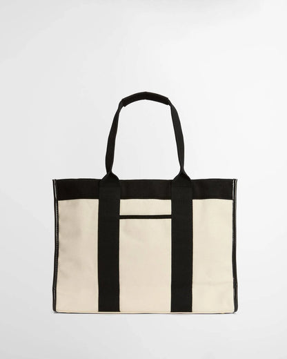 Barbour, Taske, Selena Tote- Hvid/Navy