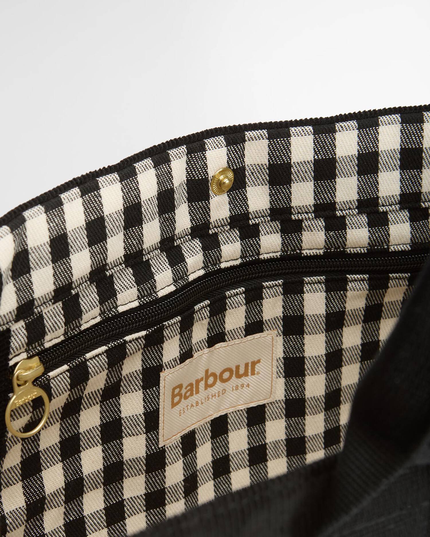 Barbour, Taske, Selena Tote- Hvid/Navy