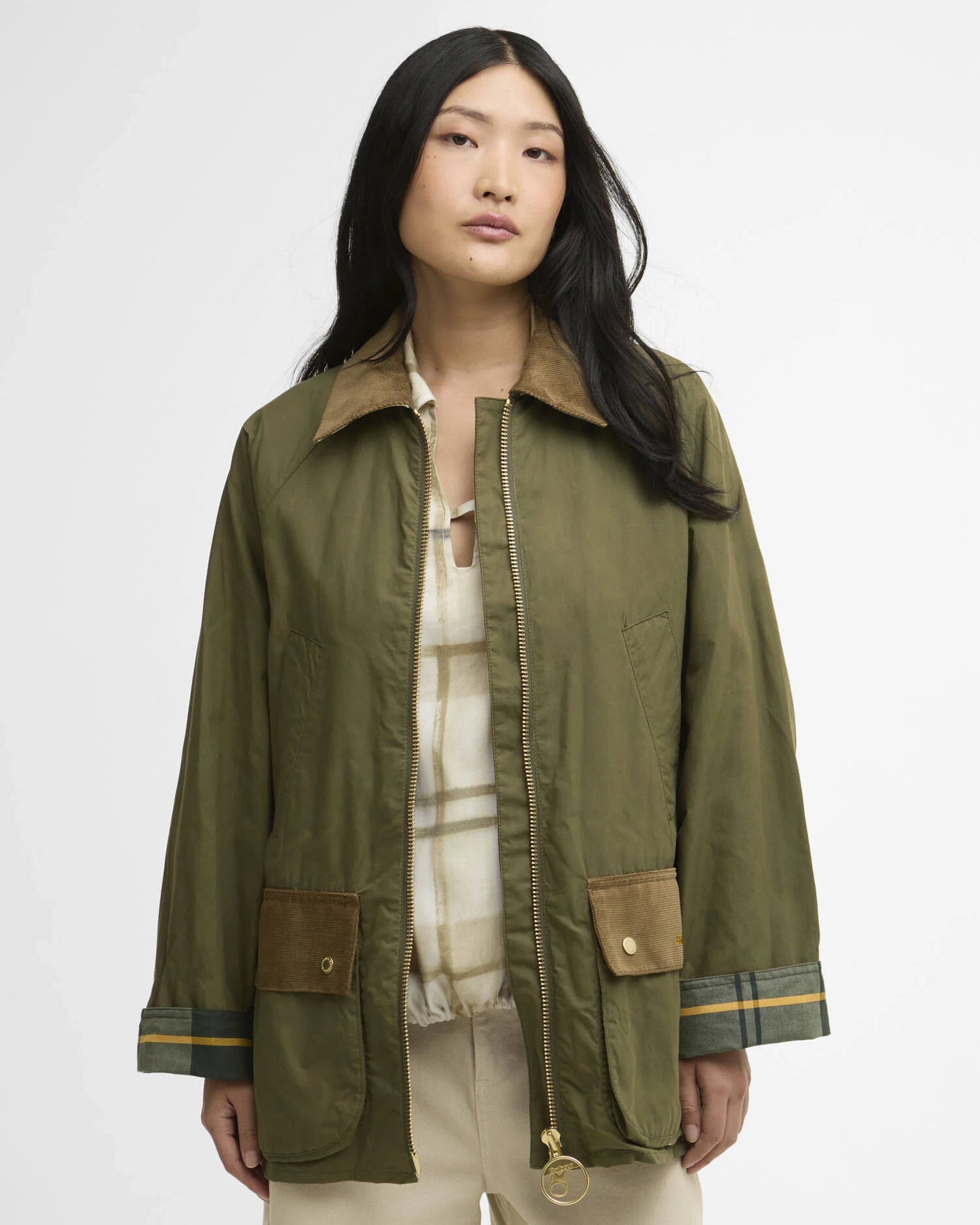 Barbour, Casual jakke, Laneshaw- Grøn