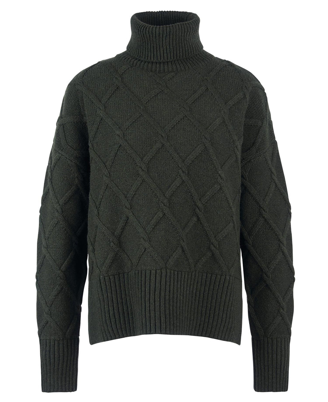 Barbour, Sweater, Perch Knit, Olive