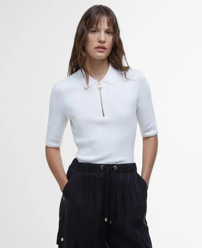 Barbour- Strik, Emerson knitted  jumper- Natural