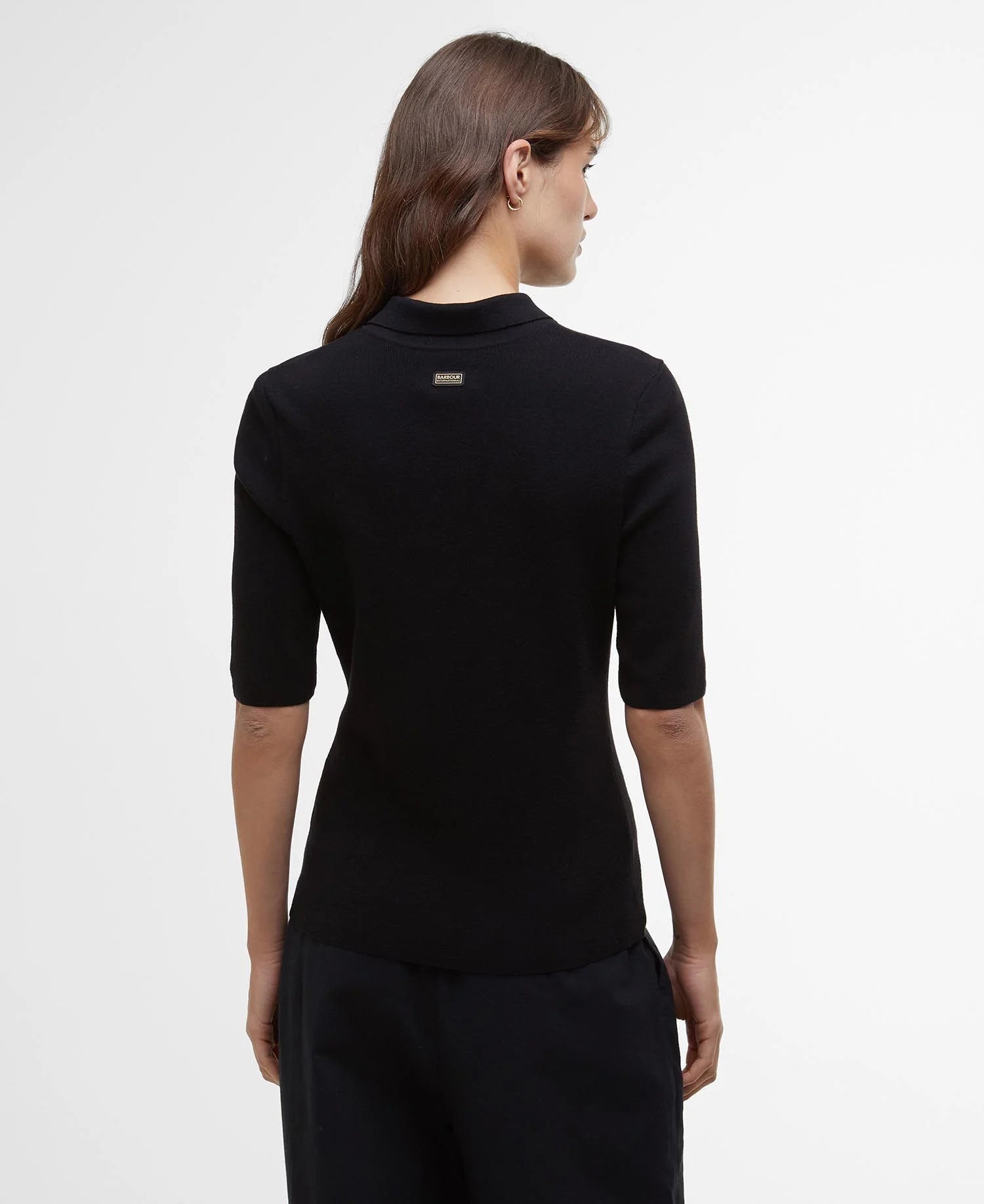 Barbour- Strik, Emerson knitted  jumper- Black