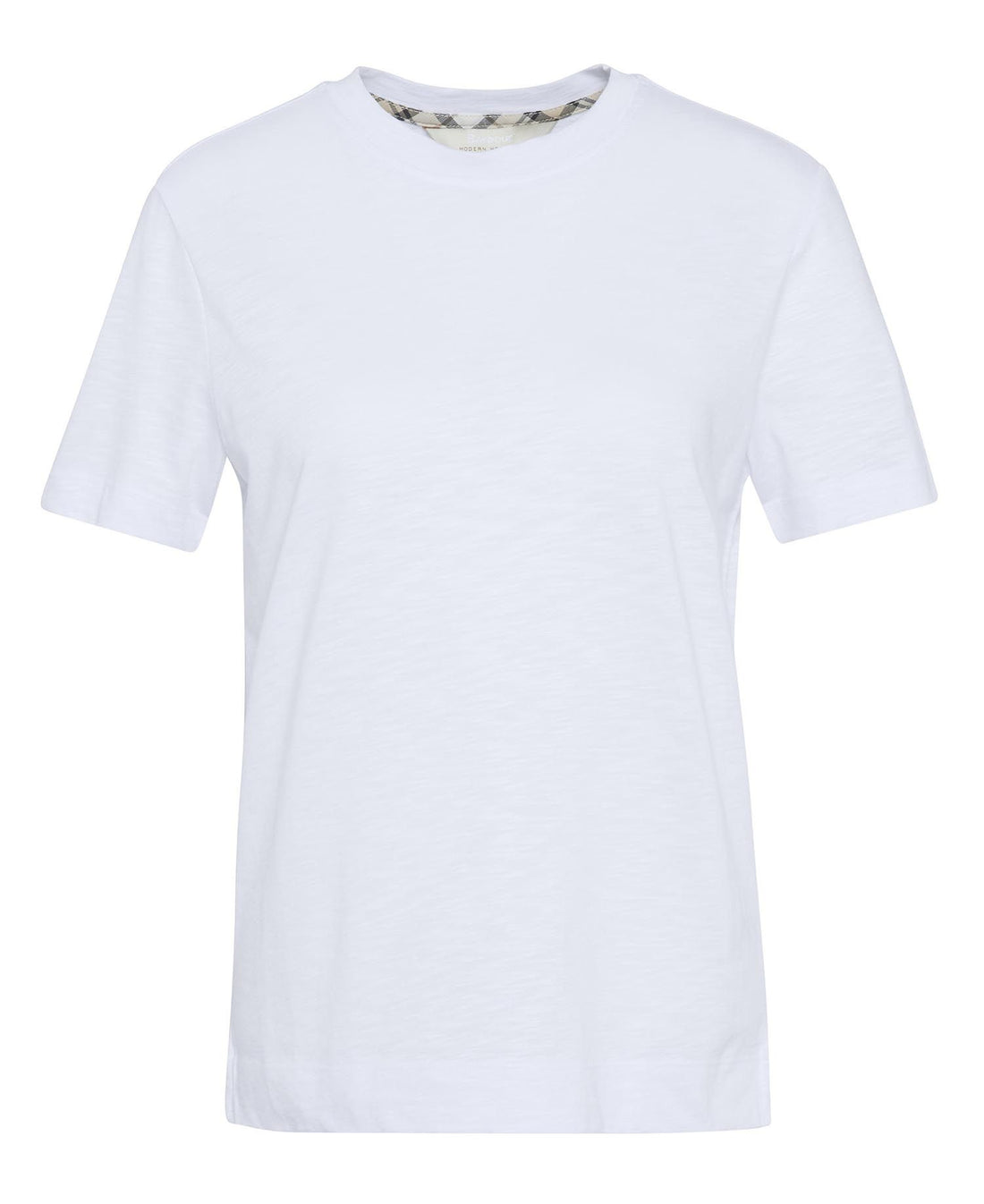 Barbour Ava T-shirt – Klassisk elegance i hvid