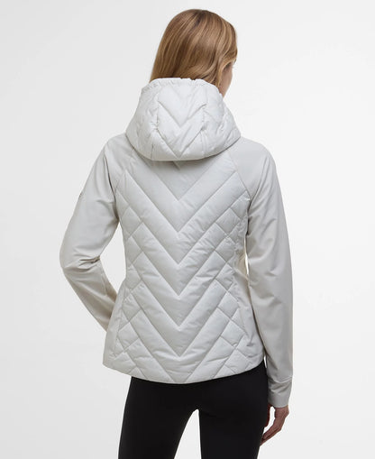 Barbour - Jakke, Dakota Quilted sweat- Natural