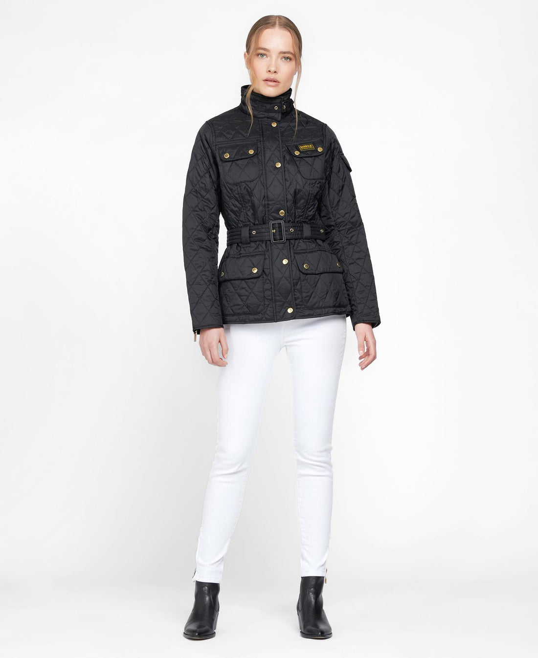 Barbour- jakke, International Quilt- Black