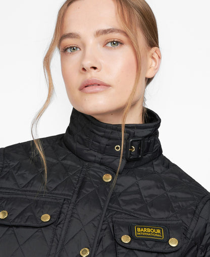 Barbour- jakke, International Quilt- Black