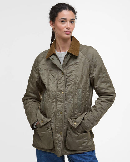 Barbour- jakke, Dame, Polar Quilt- Brown