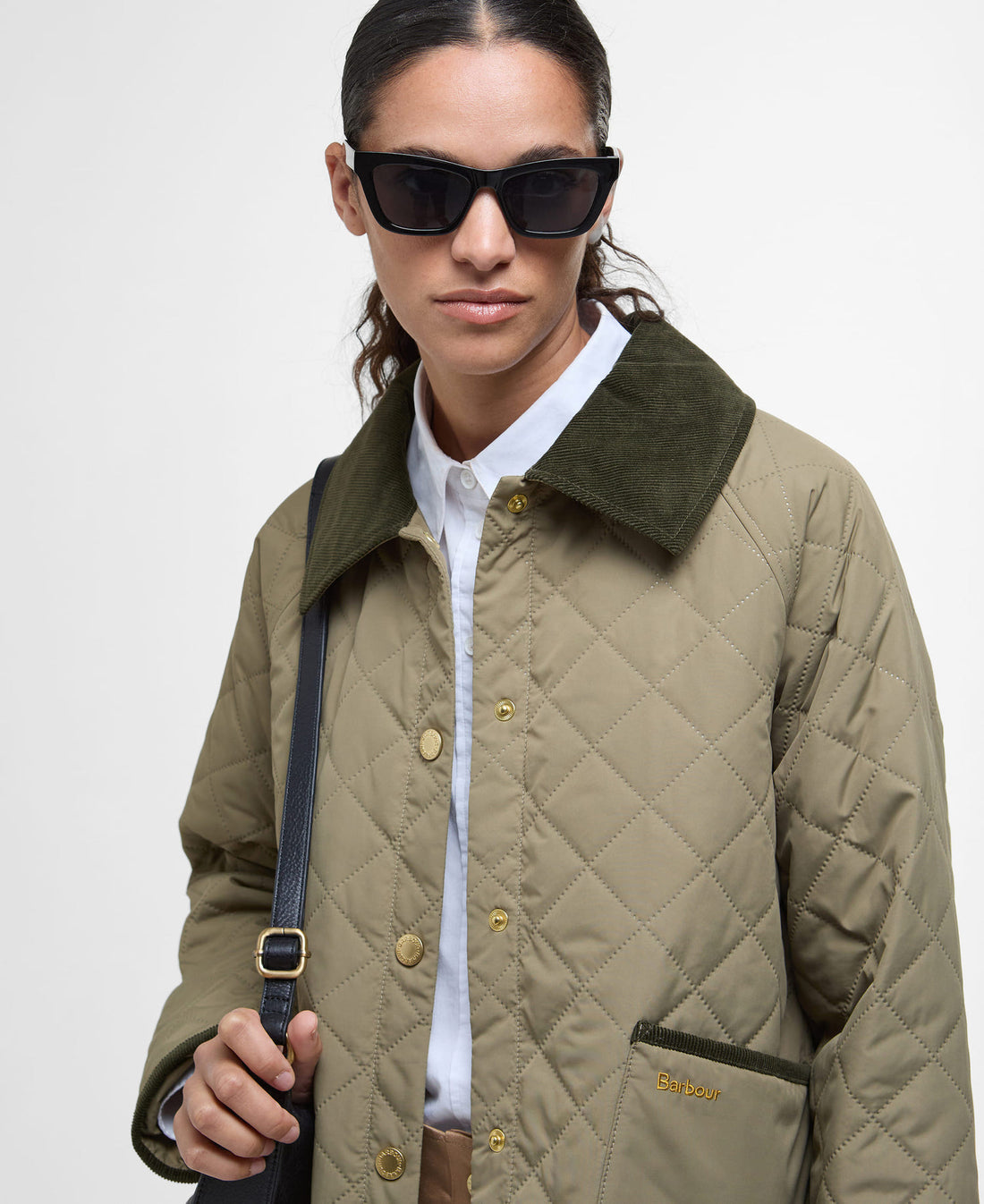 Barbour- jakke, Anise Quilt- Dusky Green